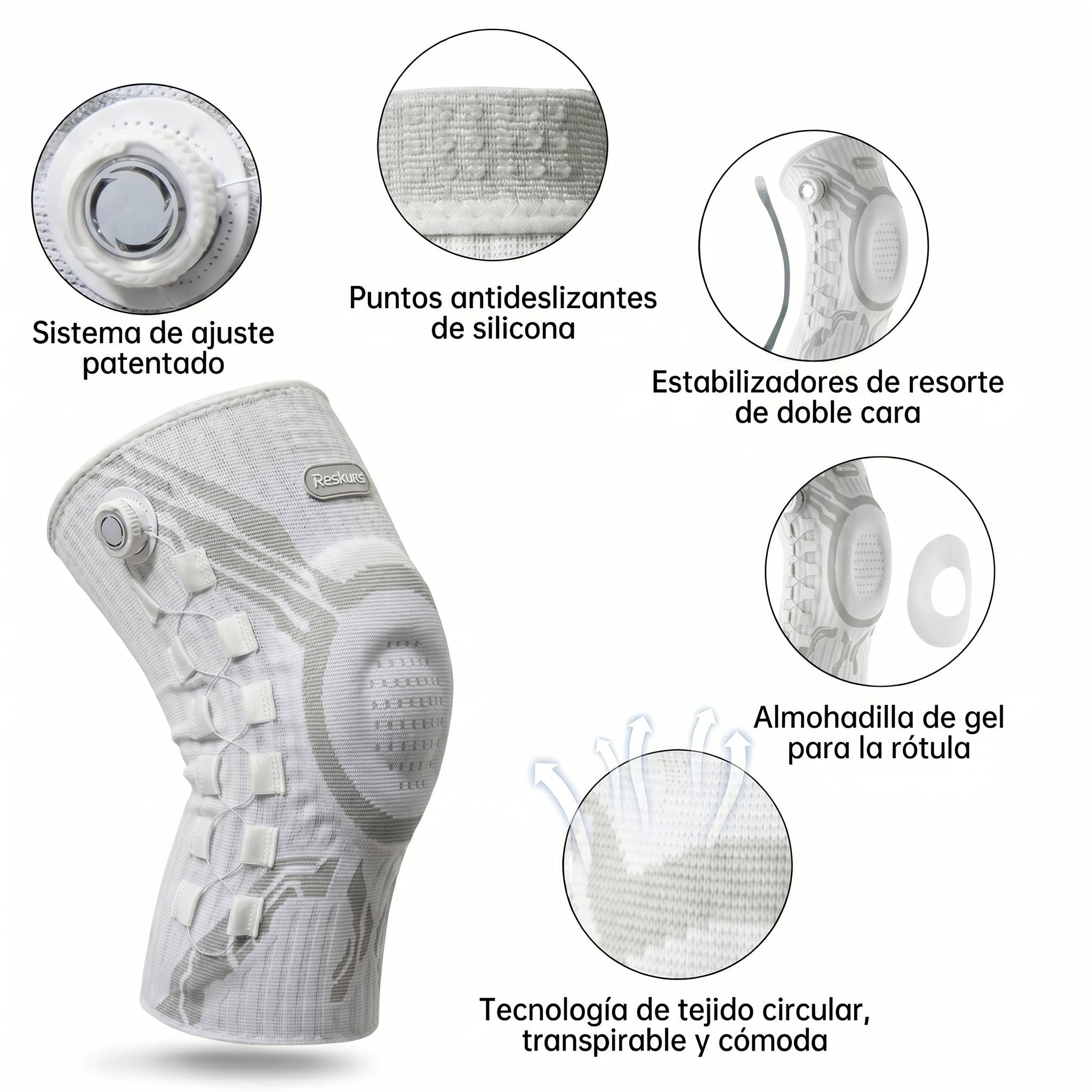 Rodillera Pro-Active Ajustable